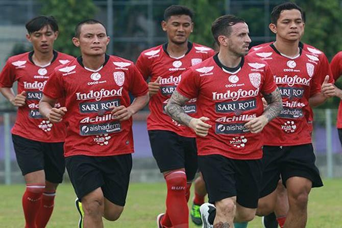 Skuad BALI UNITED. (JAWA POS RADAR BALI) - Image