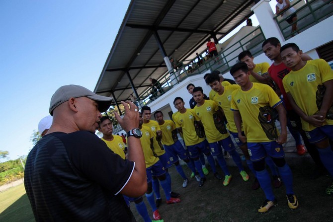 Skuat Persiba baru akan menjalani latihan perdana pada Rabu (12/6) lantaran pemain belum lengkap. - Image