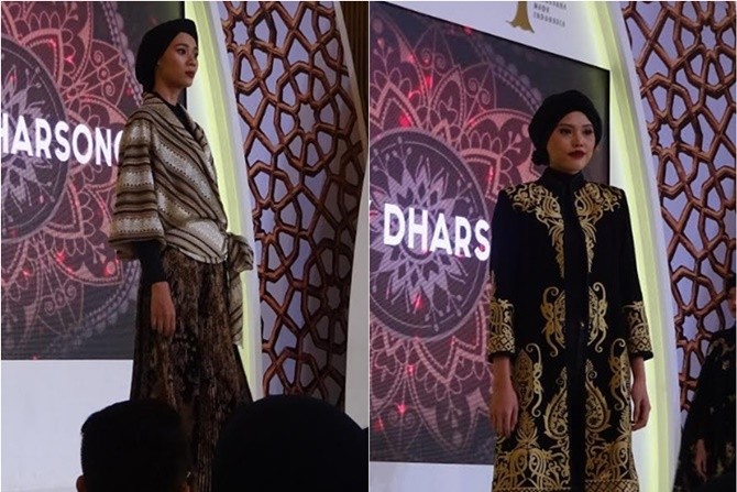 Berbagai koleksi Poppy Dharsono dalam Ramadan Runway 2020 di Kota Kasablanka. (Rieska Virdhani/JawaPos.com) - Image