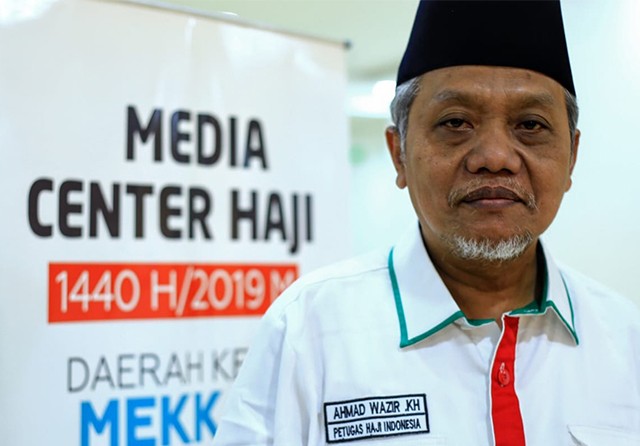Panitia Penyelenggara Ibadah Haji Daerah Kerja (PPIH Daker) Makkah, KH Ahmad Wazir Ali. (Hilmi Setiawan/Jawa Pos) - Image