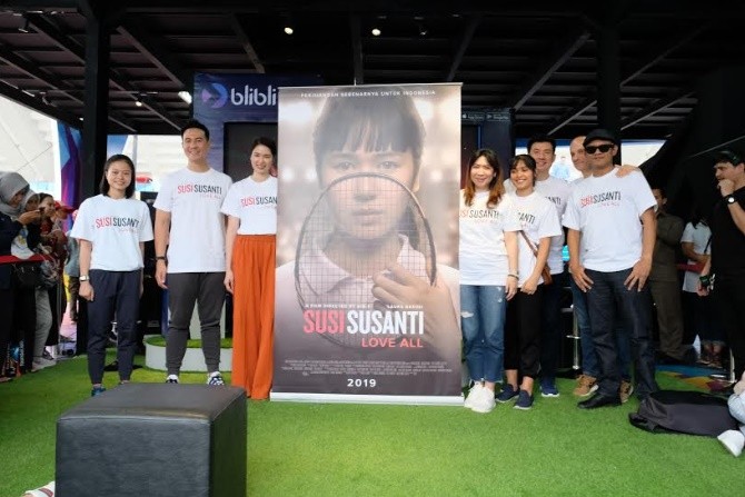 Konferensi pers film Susi Susanti-Love All yang segera dirilis pada 2019. (Istimewa) - Image