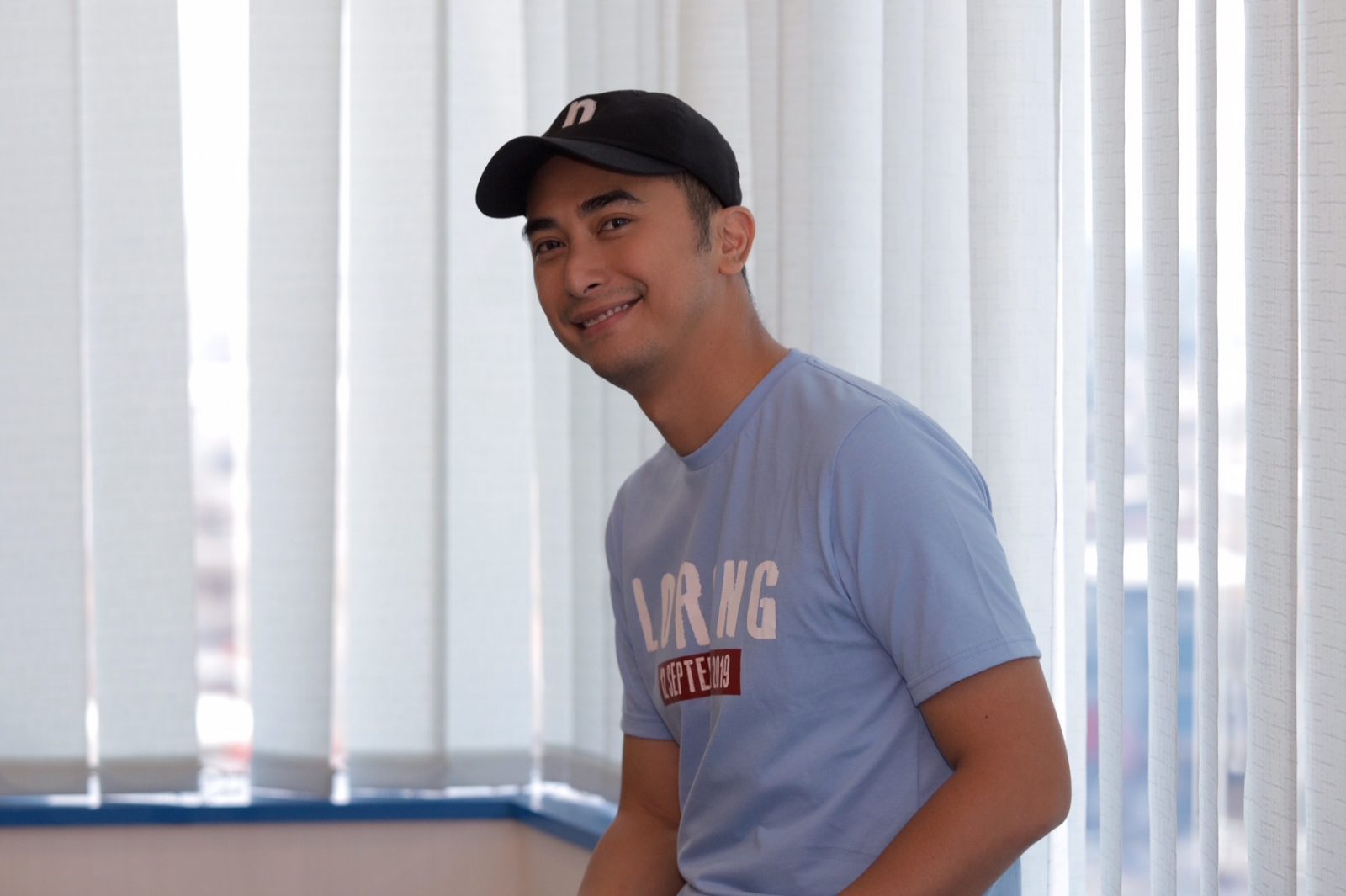 Pemain film Lorong Winky Wiryawan saat media visit ke redaksi JawaPos.com, Jakarta, Senin (13/8/2019). Dirilis pada 12 September mendatang, film garapan dari MVP Pictures itu akan mempertemukan Prisia dengan aktor Winky Wiryawan. Film Lorong sendiri berce - Image