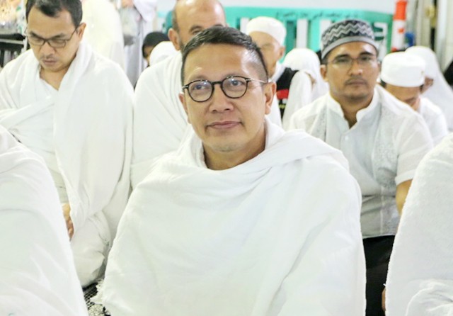 Menag Lukman Hakim Saifuddin. (Bahauddin/PPIH Arab Saudi for Jawa Pos) - Image