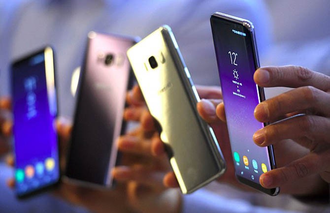 Ilustrasi: smartphone. (AFP) - Image