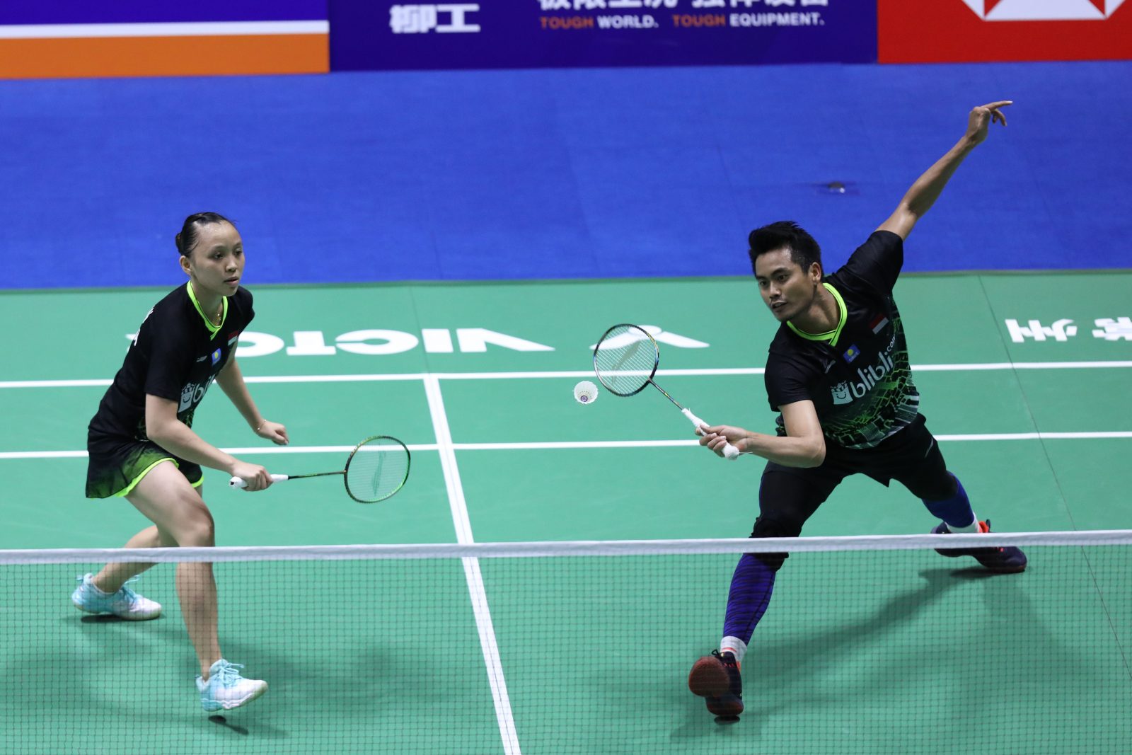 Tontowi Ahmad/Winny Oktavina Kandow kalah di perempat final China Open 2019. - Image
