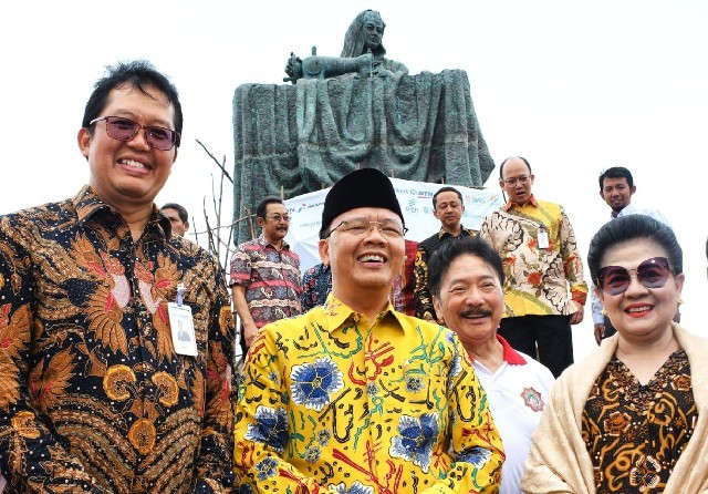 Peresmian Monumen Patung Fatmawati di Kota Bengkulu diharapkan dapat mendorong sektor pariwisata di Kota Bengkulu. (Istimewa) - Image