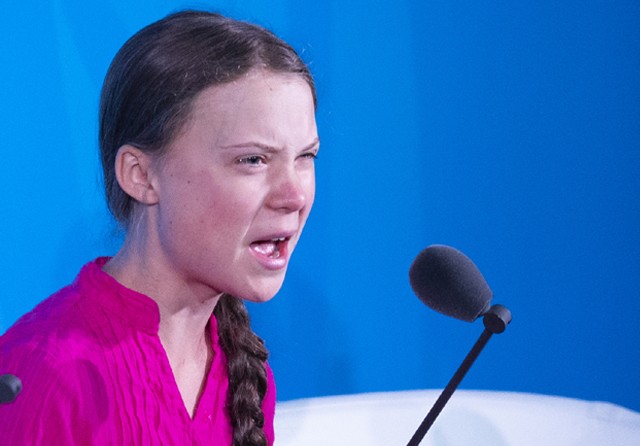 Greta Thunberg. (Johannes Eisele/AFP) - Image
