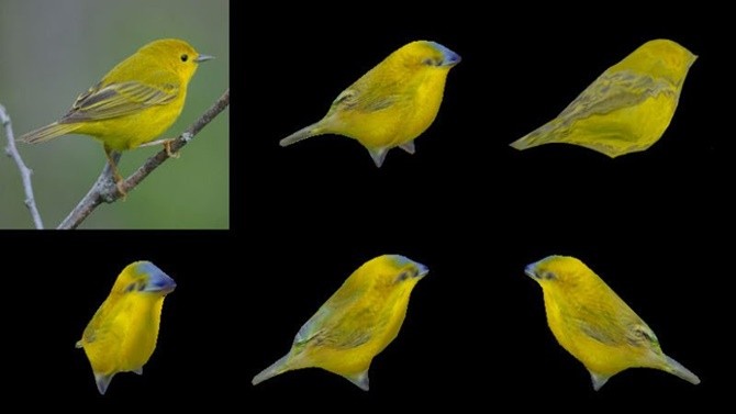 Kemampuan AI Nvidia mentransformasi gambar 2D menjadi 3D. (Ndivia) - Image