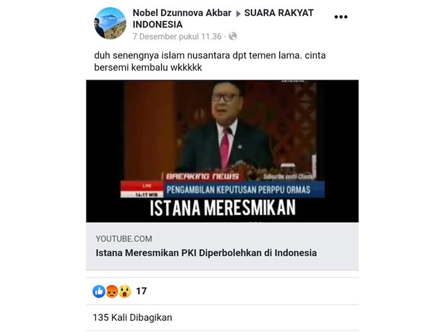 Hoax isu PKI - Image