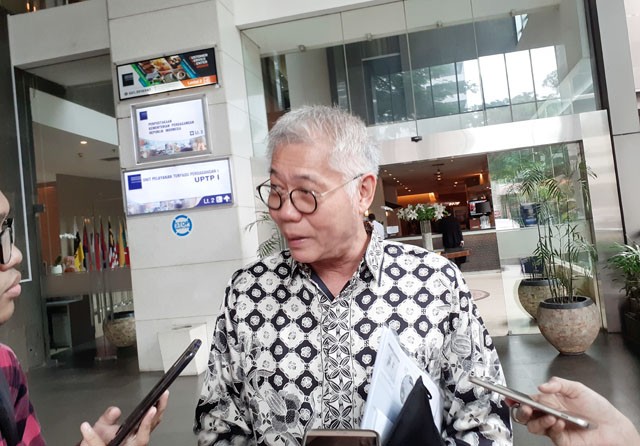 Wakil Ketua Kamar Dagang Indonesia (KADIN) Komite Tiongkok Haris Chandra di Gedung Kemendag, Jakarta, Selasa (11/2). (Saifan Zaking/JawaPos.com) - Image
