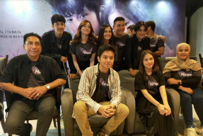 Jumpa pers film Marisopa di bilangan Duren Tiga, Jakarta Selatan,Senin (10/2). (Abdul Rahman/JawaPos.com) - Image