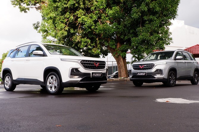 Almaz diperkuat dengan mesin 1.500cc turbocharged yang mampu memproduksi tenaga maksimal 140 HP dan torsi 250 Nm yang disalurkan melalui transmisi CVT. (Wuling for JawaPos.com) - Image