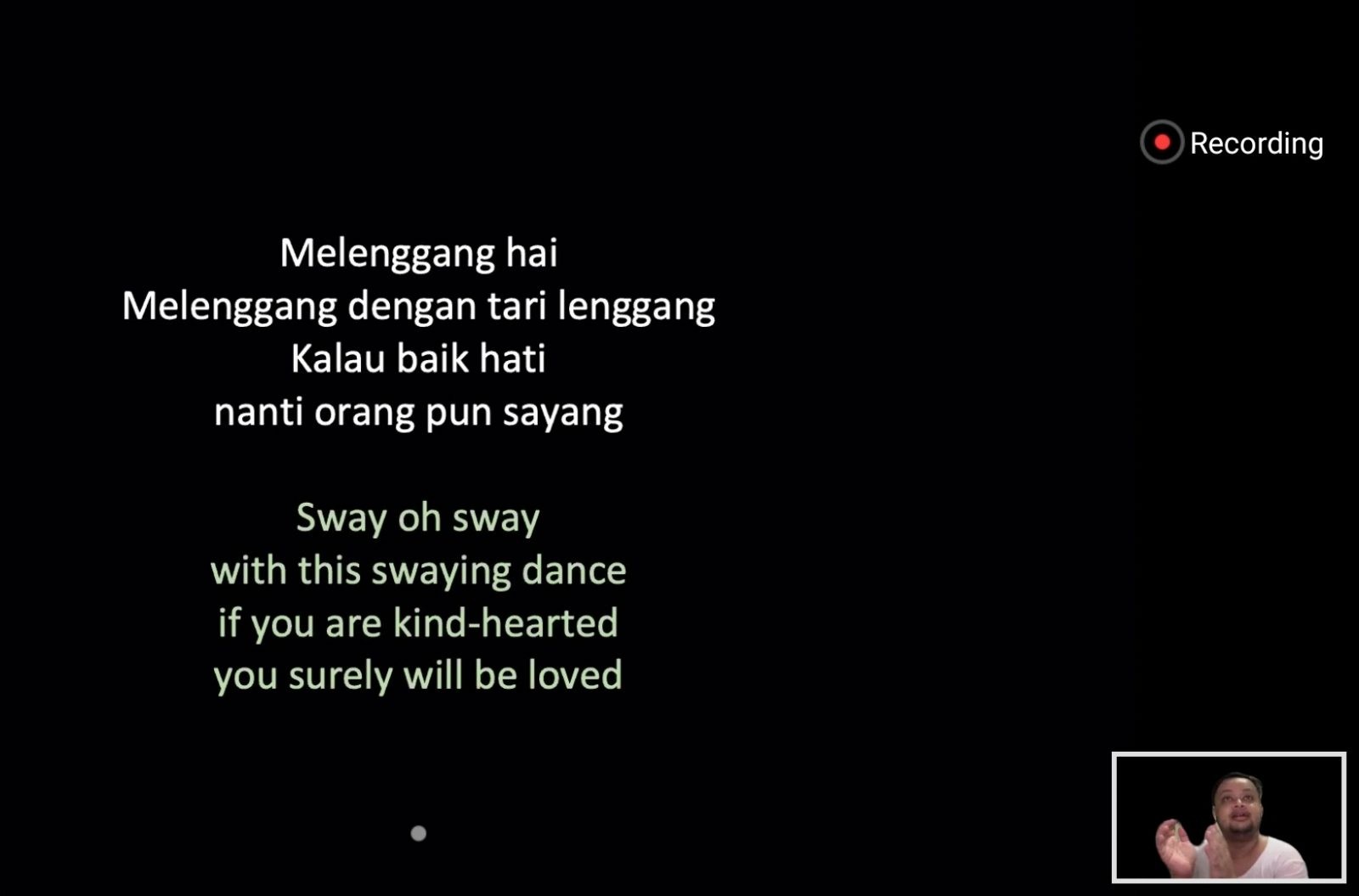 Salah satu adegan pembacaan naskah dalam Hantaran Buat Mangsa Lupa dari Teater Ekamatra, Singapura. (Dok. Ekamatra) - Image