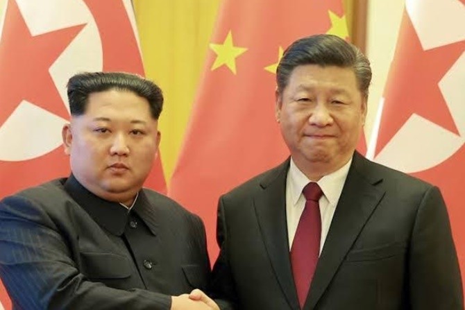 Presiden Tiongkok Xi Jinping dan Pemimpin Tertinggi Korea Utara Kim Jong-un. (BrookingsInstitution) - Image