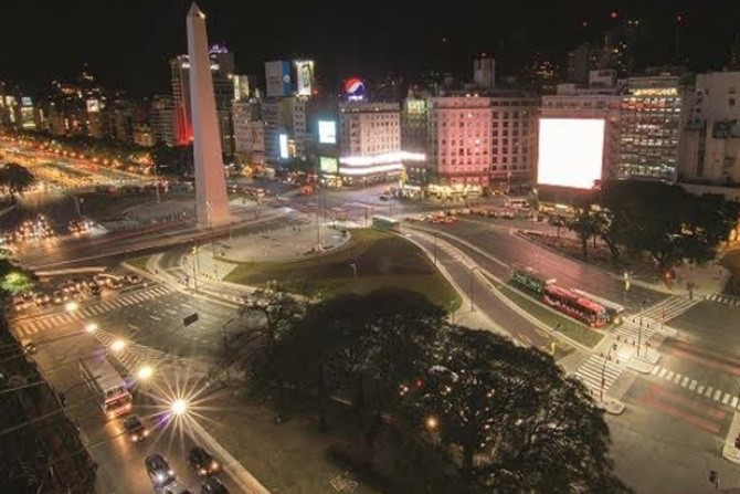 Ilustrasi: Teknologi pencahayaan di smart city. (Istimewa) - Image