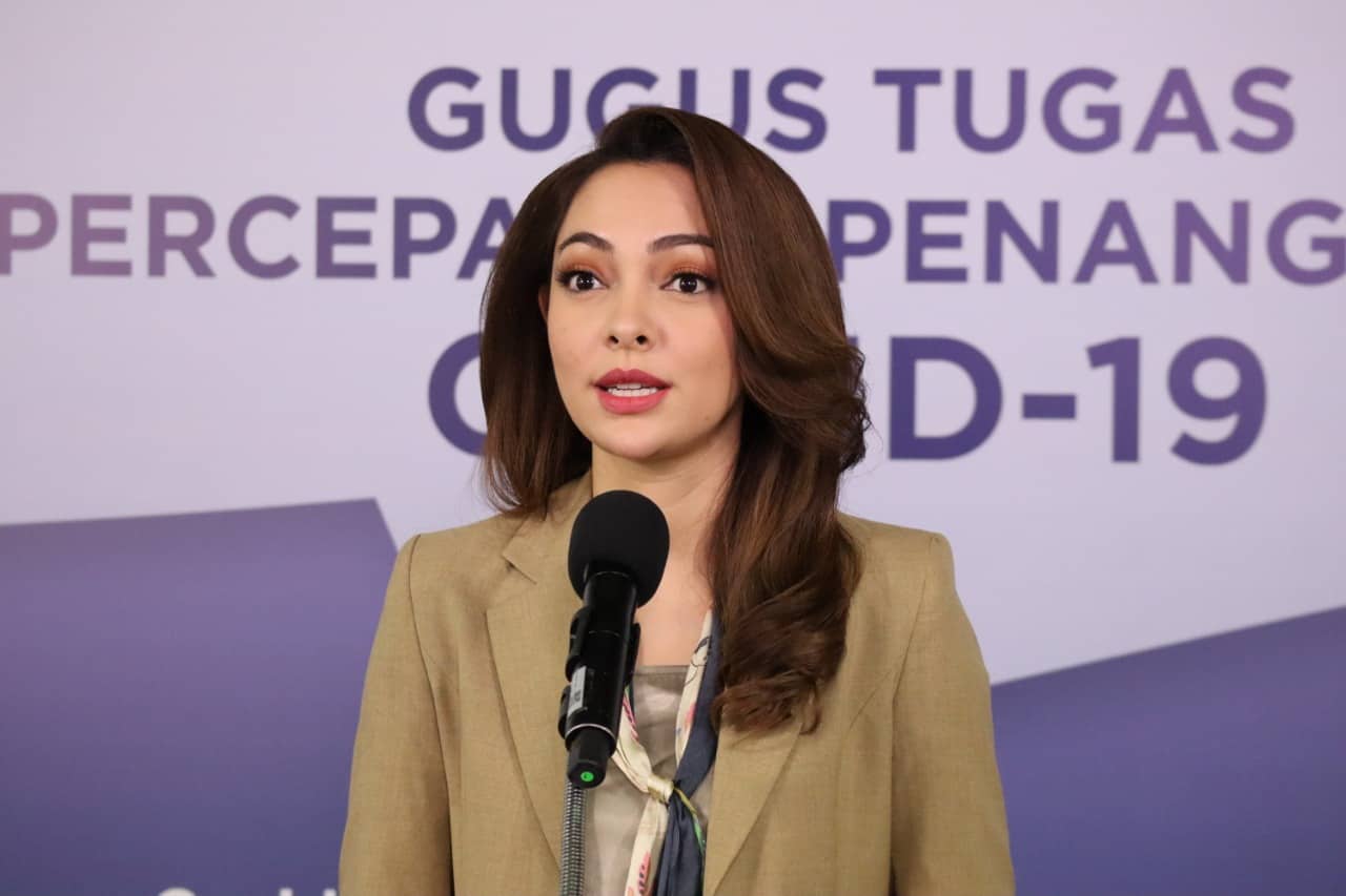 Tim Komunikasi Publik GTPPC-19 Reisa Broto Asmoro - Image