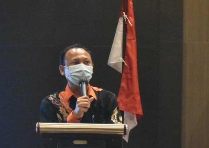 Ketua KPU Gresik Ahmad Roni. A. Malik Ibrahim/Antara - Image