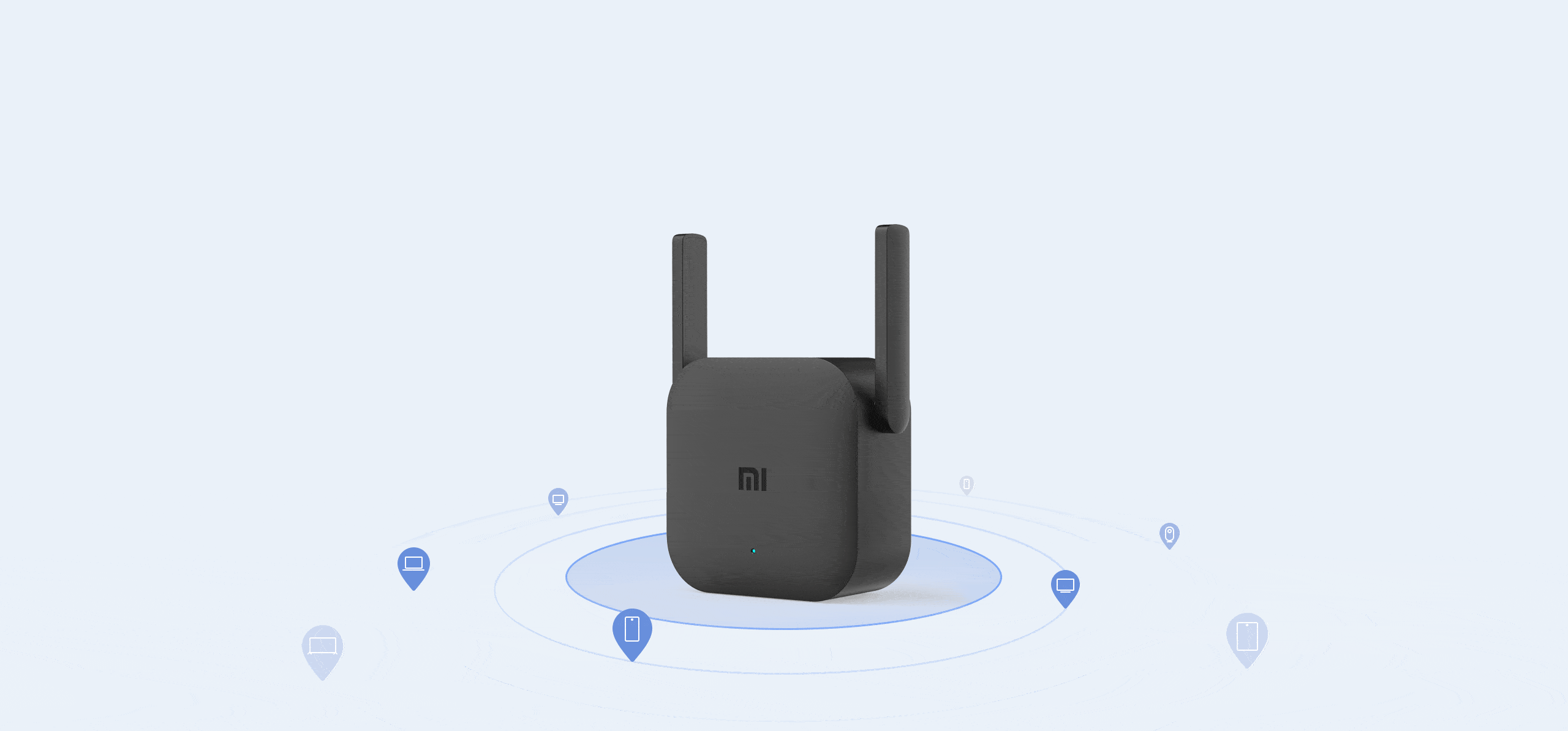 Foto: Ilustrasi : Penguat sinyal WiFi dari Xiaomi, Mi Wi-Fi Range Extender Pro. (Istimewa). - Image