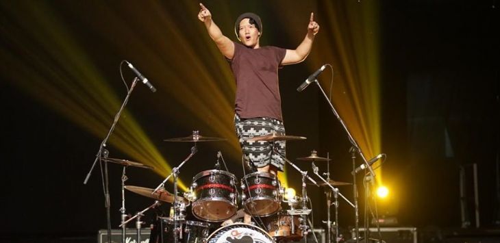 Drummer grup musik J-Rocks, Anton Rudi Kelces. (Istimewa) - Image