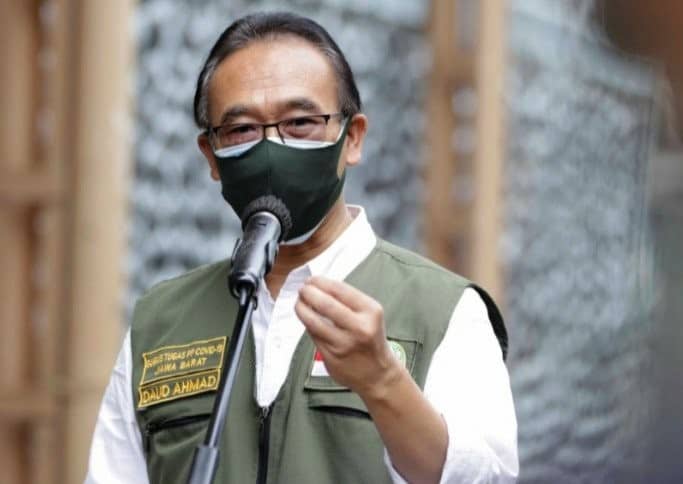 Sekretaris Gugus Tugas Percepatan Penanggulangan Covid-19 Jabar Daud Achmad. Humas Pemprov Jabar/Antara - Image