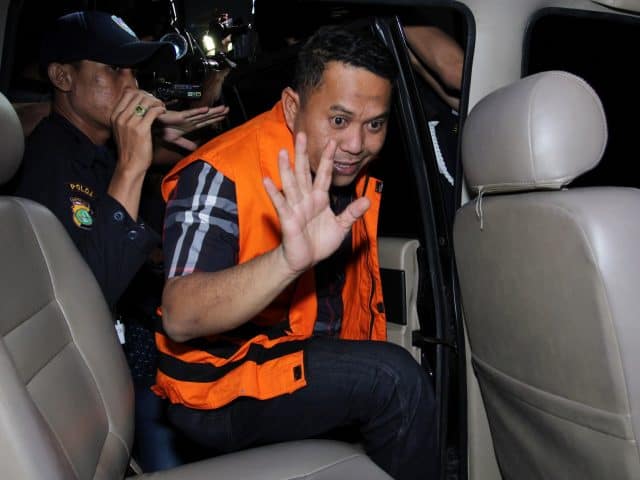 Mahkamah Agung (MA) mengabulkan permohonan Peninjauan Kembali (PK) yang diajukan mantan Wali Kota Cilegon, Tubagus Iman Ariyadi. (Dery Rodwansah/JawaPos.com - Image
