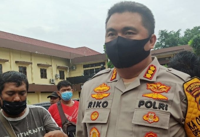 Kepala Polrestabes Medan Komisaris Besar Polisi Riko Sunarko. Nur Sitorus/Antara - Image