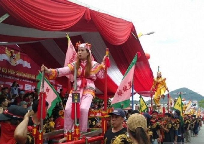 Festival Cap Go Meh Singkawang 2020. Rudi/Antara - Image