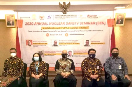 BAPETEN telah mewadahi dengan penyelenggaraan agenda tahunan kegiatan Seminar Keselamatan Nuklir (SKN). (Istimewa) - Image