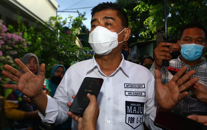 Mujiaman Sukirno ditemui paska kegiatan sapa warga (istimewa) - Image