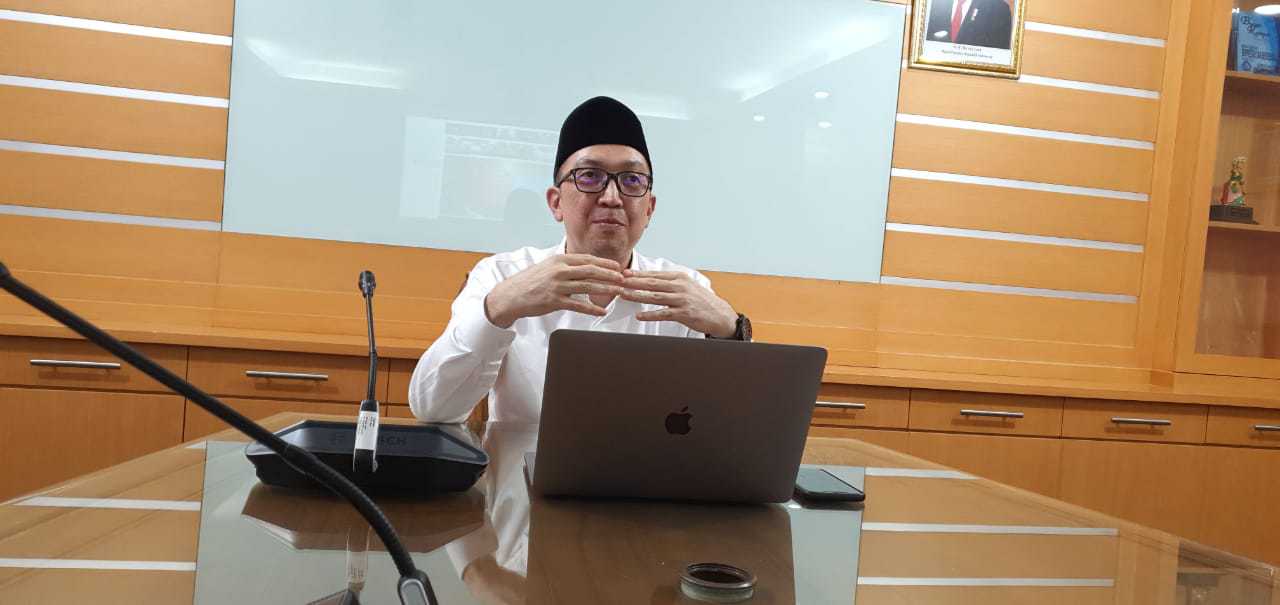 Dirjen GTK Iwan Syahril dalam Bincang Pendidikan dan Kebudayaan secara virtual, Kamis (26/11). - Image