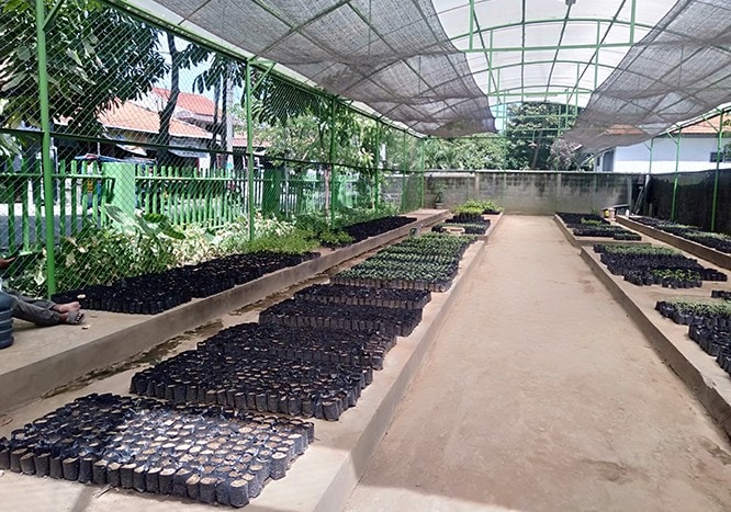 Ilustrasi urban farming. - Image