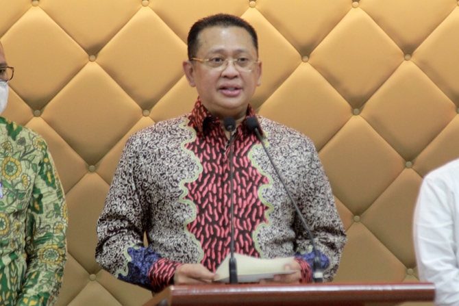 Ketua MPR Bambang Soesatyo. Foto: Dery Ridwansah/ JawaPos.com - Image