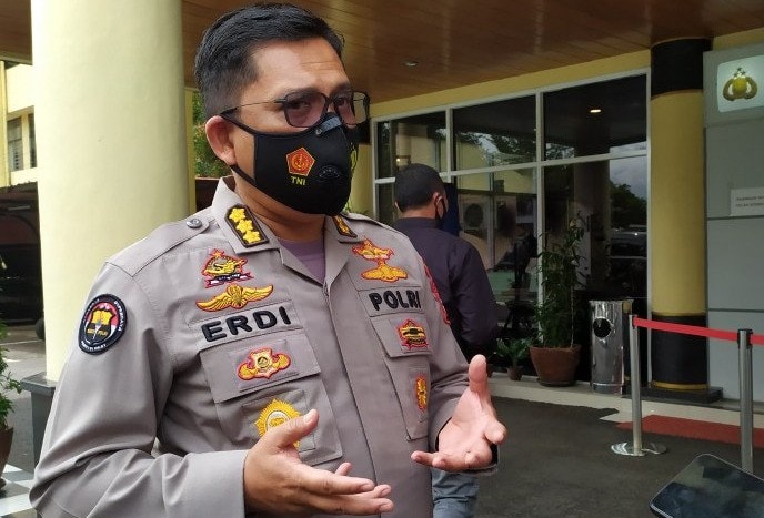 Kabidhumas Polda Jawa Barat Kombespol Erdi A. Chaniago. Bagus Ahmad Rizaldi/Antara - Image