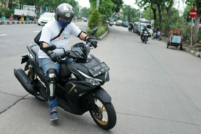 Ilustrasi Yamaha All new Aerox 155 Connected - Image
