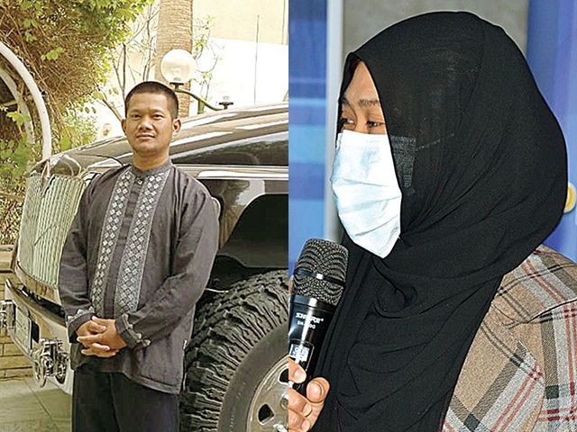 PEDULI SESAMA: Di sela kesibukan di Riyadh, Kamal mampu menghafal 15 juz Alquran. Kanan, Susi saat menerima pengharagaan PMI Awards. Susi menggalang sembako untuk membantu PMI yang terdampak lockdown di Riyadh. (FACEBOOK DAN DOKUMENTASI PRIBADI) - Image
