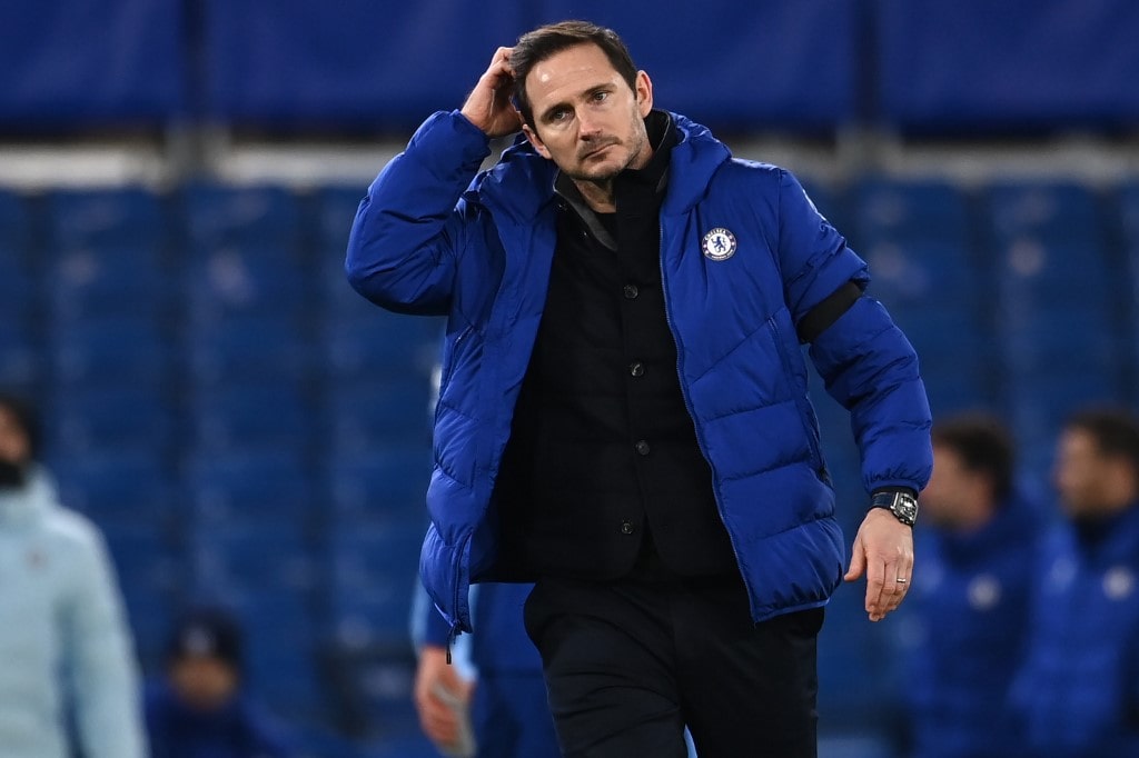 Frank Lampard saat pertama kali menjadi pelatih kepala Chelsea. - Image