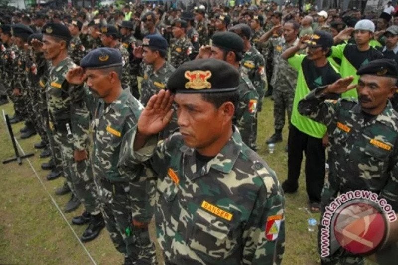 Ilustrasi - Barisan Ansor Serbaguna (Banser) (Foto: ANTARA/Adhitya Hendra) - Image