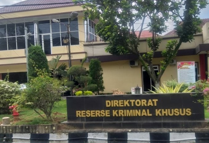 Gedung Direktorat Reserse Kriminal Khusus Polda Sumatera Utara. Munawar/Antara - Image