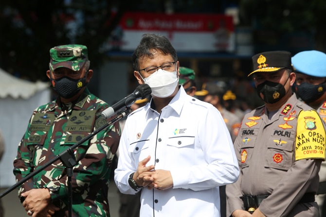 Menteri Kesehatan Budi Gunadi Sadikin. Foto: Dery Ridwansah/ JawaPos.com - Image