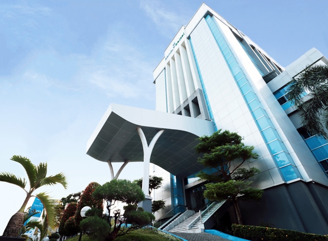 Ilustrasi kantor Bank Kalsel - Image