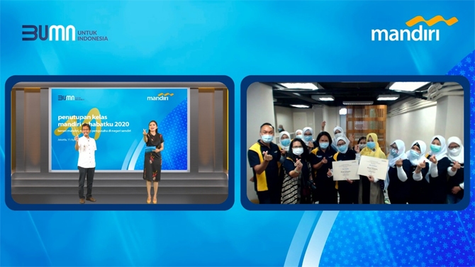 Sebanyak 222 peserta berhasil menyelesaikan seluruh rangkaian pembelajaran dan dinyatakan lulus program Mandiri Sahabatku 2020 setelah mengikuti kegiatan pelatihan yang dimulai sejak November 2020 hingga Maret 2021. - Image
