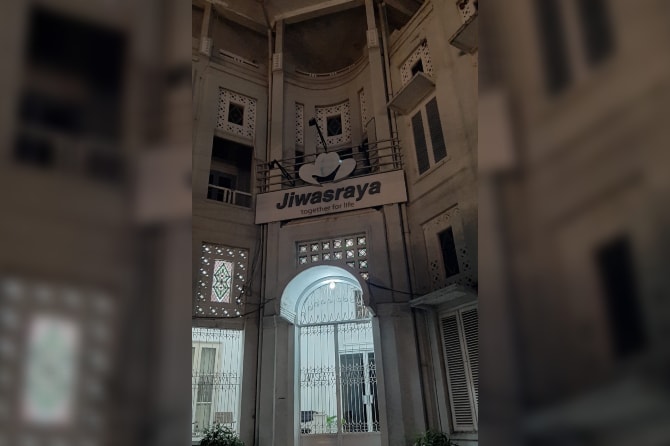Salah satu aset Jiwasraya di Kawasan Kota Lama, Semarang (Estu Suryowati/JawaPos.com) - Image