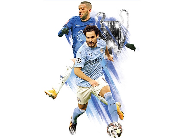 HAKIM ZIYECH - ILKAY GUENDOGAN (IAN KINGTON/TIM IMAGES - FERENC ISZA/AFP) - Image