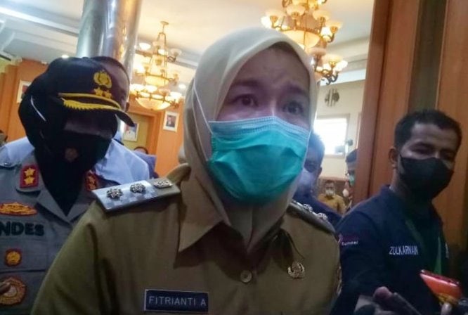 Wakil Wali Kota Palembang Fitrianti Agustinda. Aziz Munajar/Antara - Image