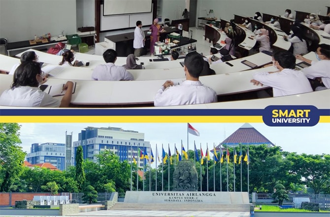 TINGKATKAN KAPASITAS: Civitas academica Universitas Airlangga Surabaya siap menjaga reputasi kampus sebagai SMART University dan berprestasi di ranah global. - Image