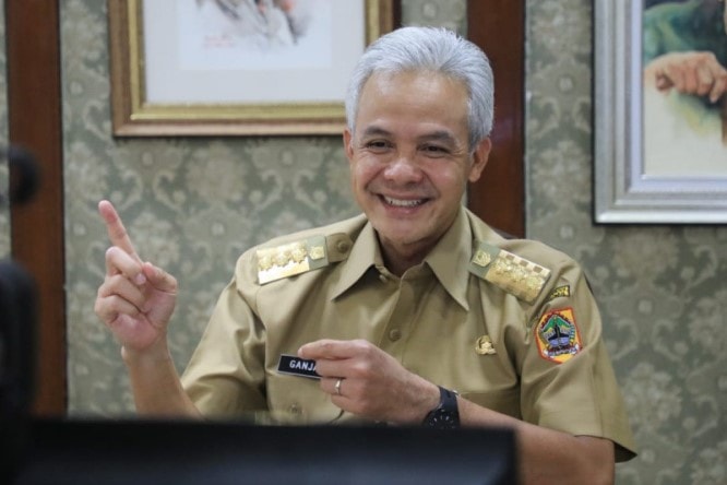 Gubernur Jawa Tengah Ganjar Pranowo. Humas Pemprov Jateng/Antara - Image