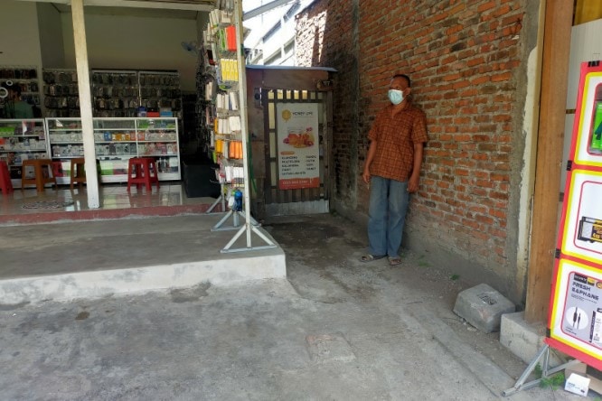 Lokasi rumah terduga teroris di Sedati Sidoarjo. Indra/Antara - Image