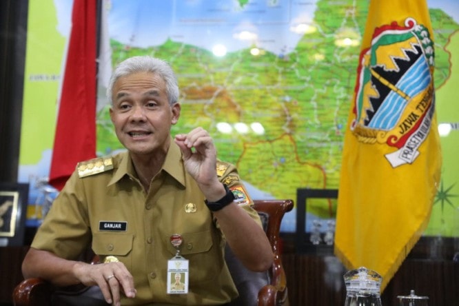Gubernur Jawa Tengah Ganjar Pranowo. Humas Pemprov Jateng/Antara - Image