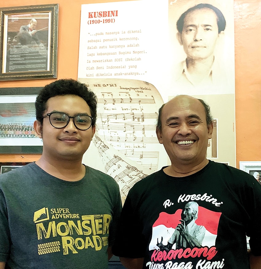 SEMANGAT PERJUANGAN: Sapta Ksvara Kusbini dan Adira Hesti Ksvara. (ILHAM WANCOKO/JAWA POS) - Image
