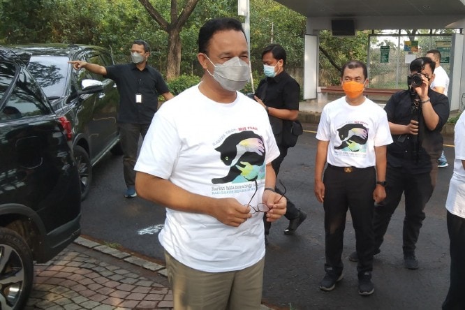 Gubernur DKI Jakarta Anies Baswedan. Dewa Ketut Sudiarta Wiguna/Antara - Image